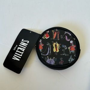 Disney Villains zip around coin purse